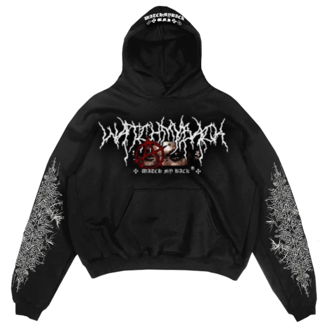 ANARCHY PULL-OVER HOODIE – Watch My Back